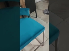 Sedia d'altezza delle feci del bar comodo con la sedia dello schienale dell'elemento del metallo per l'hotel