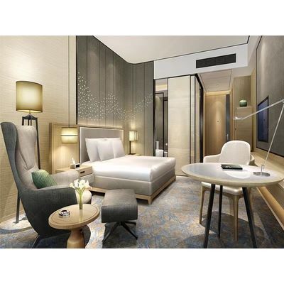 comprare OEM del ODM di legno del letto della camera da letto dell'hotel della tappezzeria della mobilia dell'albergo di lusso della stella online manufacture