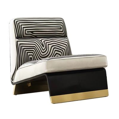 comprare Sedia su ordinazione di Sofa Bed With Metal Leisure di struttura bianca nera online manufacture