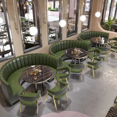 comprare Cabina moderna dell'insieme della mobilia del ristorante dell'hotel intorno alle tavole del ristorante del cerchio online manufacture