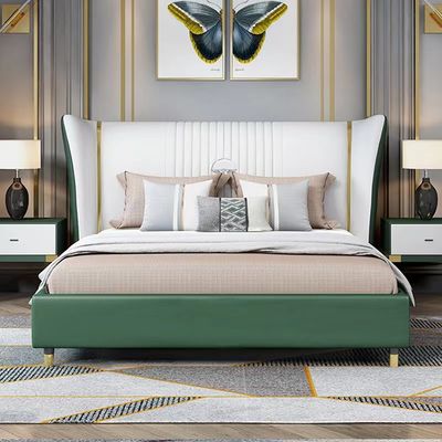comprare letto di cuoio di legno solido Bentley Hotel Bedroom dell'albergo di lusso della mobilia cinque stelle della camera da letto online manufacture