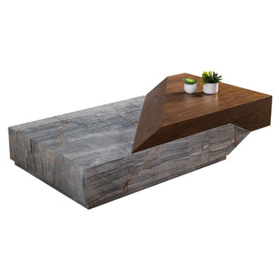 Buon prezzo Creativo Marmo Legno Massello Luce da Tavola da Caffè Arredamento in stile italiano di lusso in linea