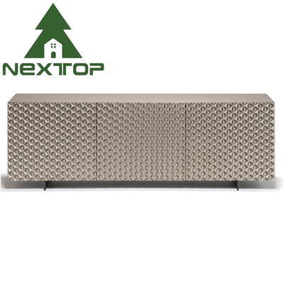 Buon prezzo Arredamento di rivestimento di lusso in legno massello per salotto in linea