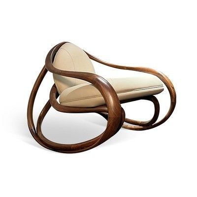 comprare Poltrona a schiena con noce nera Balcone Poltrona di legno massiccio online manufacture