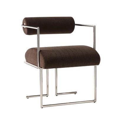 comprare Elegante sedia da pranzo in acciaio inossidabile sedia da libro schiena creativa poltrona da svago online manufacture
