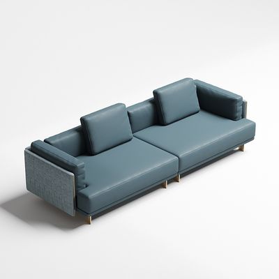 comprare Divano di accoglienza di hotel di lusso moderno Divano di negoziato in legno massello online manufacture
