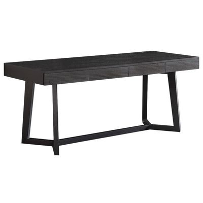 Buon prezzo Modern Black Y Legs Massello Legno Scrivania Per Stanze Star Hotel in linea