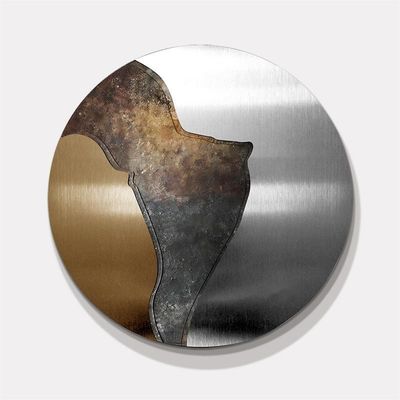 comprare Pittura decorativa di metallo rotondo su misura Hotel Villa Entrata ristrutturazione online manufacture