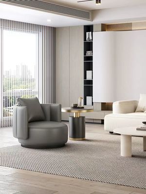 comprare Hotel contemporaneo in stile minimalista Divano singolo in pelle originale per la reception online manufacture