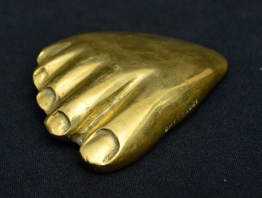 comprare Hotel 5 stelle in stile nordico Disegno del piede di bronzo online manufacture