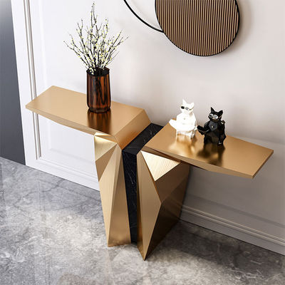 comprare Tavolo d'ingresso in acciaio inossidabile per hotel a cinque stelle in stile minimalista moderno online manufacture