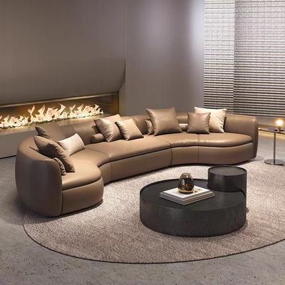 Sofà circolare curvo di Sofa Combination Hotel Lobby dei semi dell'angolo