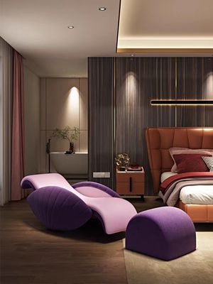 Camera da letto Shell Lazy Rocking Chair di Sofa Chair Beauty Chair Hotel della camera da letto principale dell'hotel