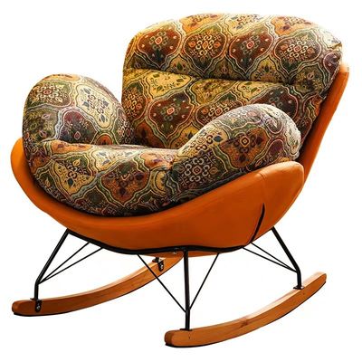 Retro Sofa Chair Simple Palace Grain d'oscillazione classico per la casa dell'hotel