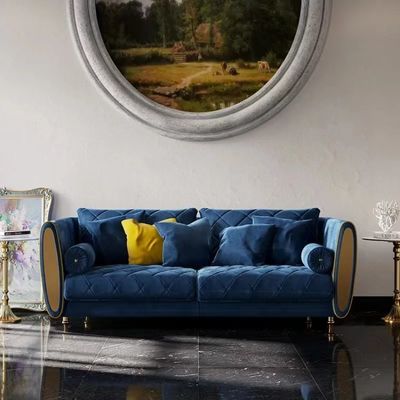 Stanza pigra lussuosa accogliente di Sofa With Seating For Hotel del porto del velluto