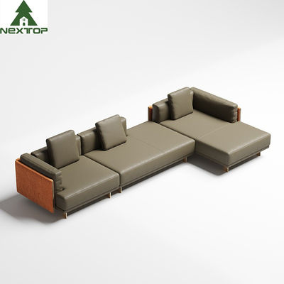 L moderna italiana salone di Sofa Set Furniture For Lobby dell'angolo di forma