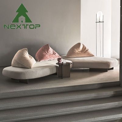 OEM ODM Set di divani a forma di angolo nella reception del salotto dell'hotel