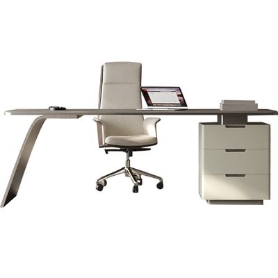 Metallo Alto grado Capo Computer Desk Multi Shelf Locker Studio scrivania