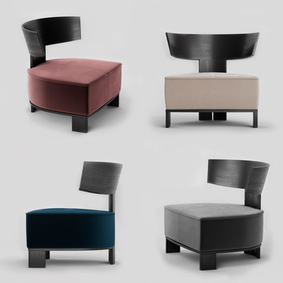Molteni Clipper Modern Low Lounge Chair Per ufficio in sala ricezione