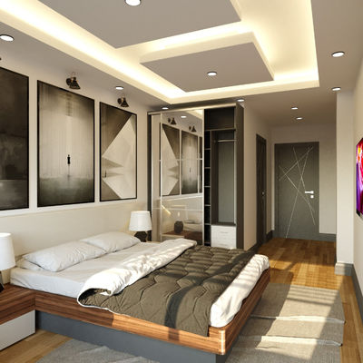 5 stelle Hotel Arredamento camera da letto Ottimizzazione dello spazio Decorazione degli interni