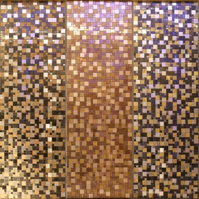 Pareti decorative di lusso in acciaio inossidabile su misura per gli spazi alberghieri