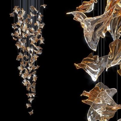 DALI Dimming Pendants Elegante Disegno Acrilico Iluminazione del soffitto per hotel moderni